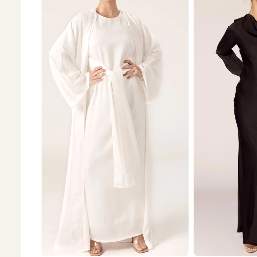 Matching dress and abaya set from Veiled Collection